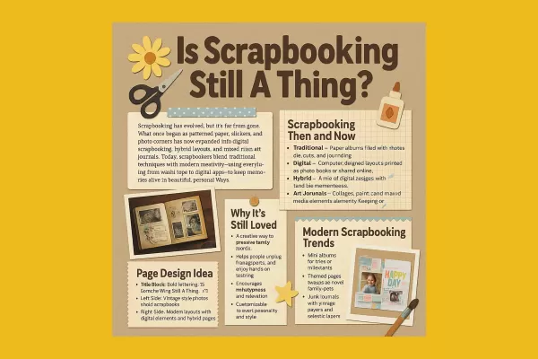 Is Scrapbooking Still A Thing?
