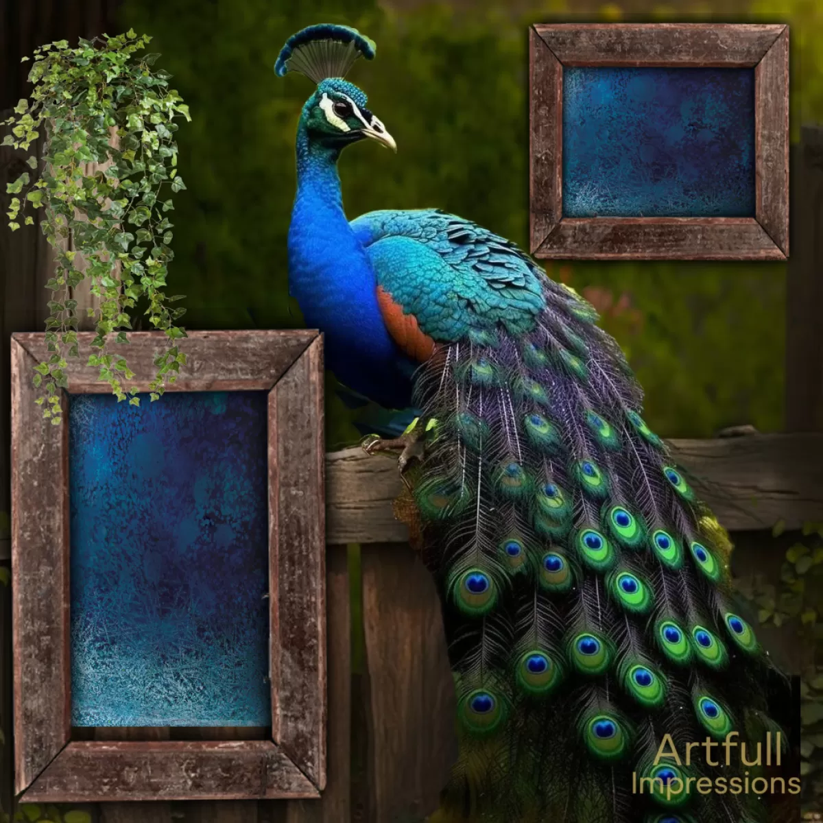 Elegant Peacock