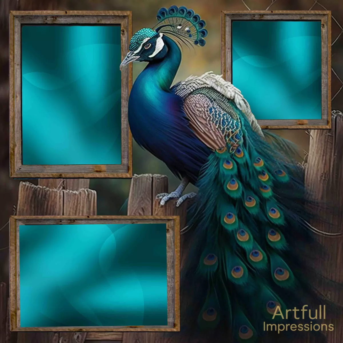 Beautiful Regal Peacock
