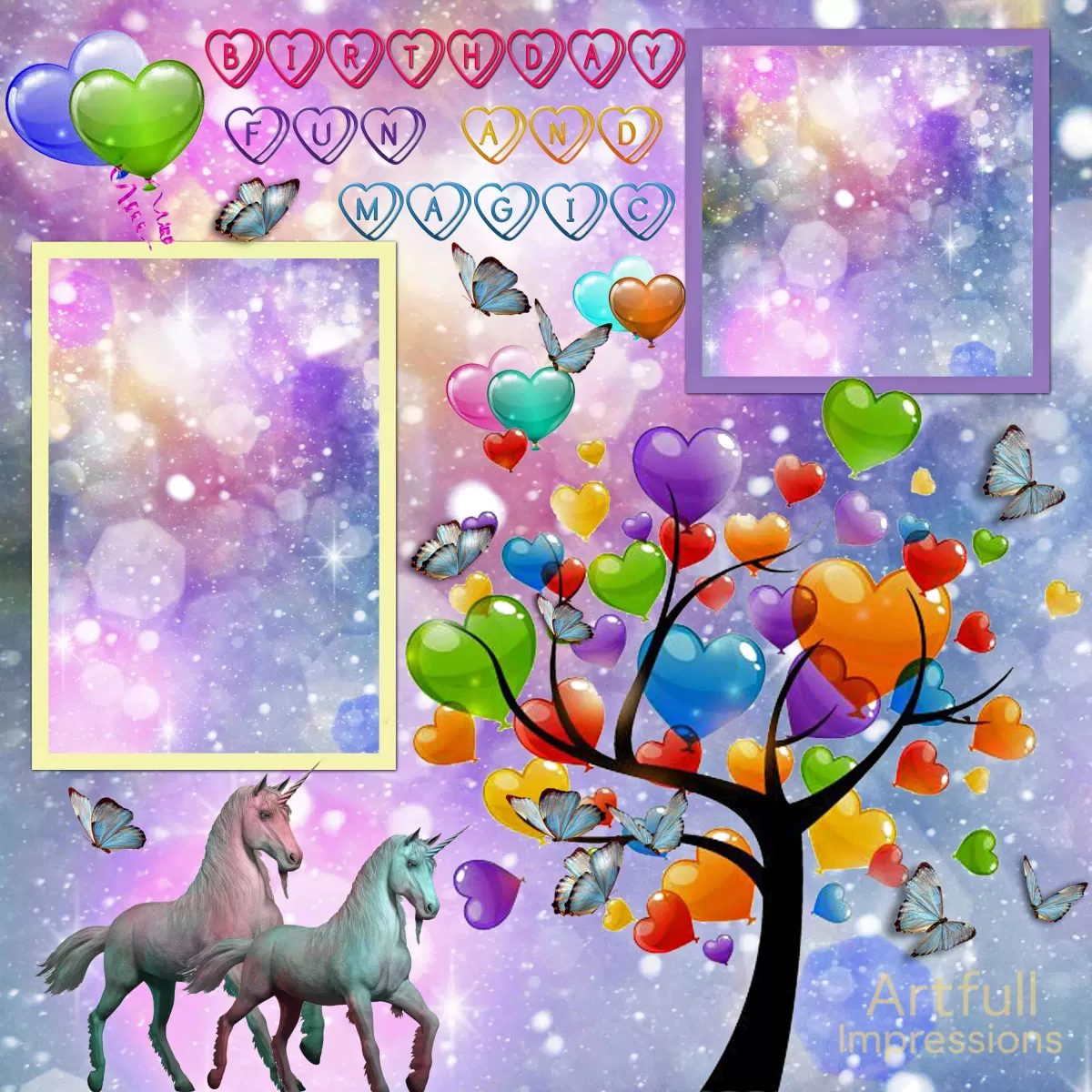 Unicorn Fun and Magic Birthday