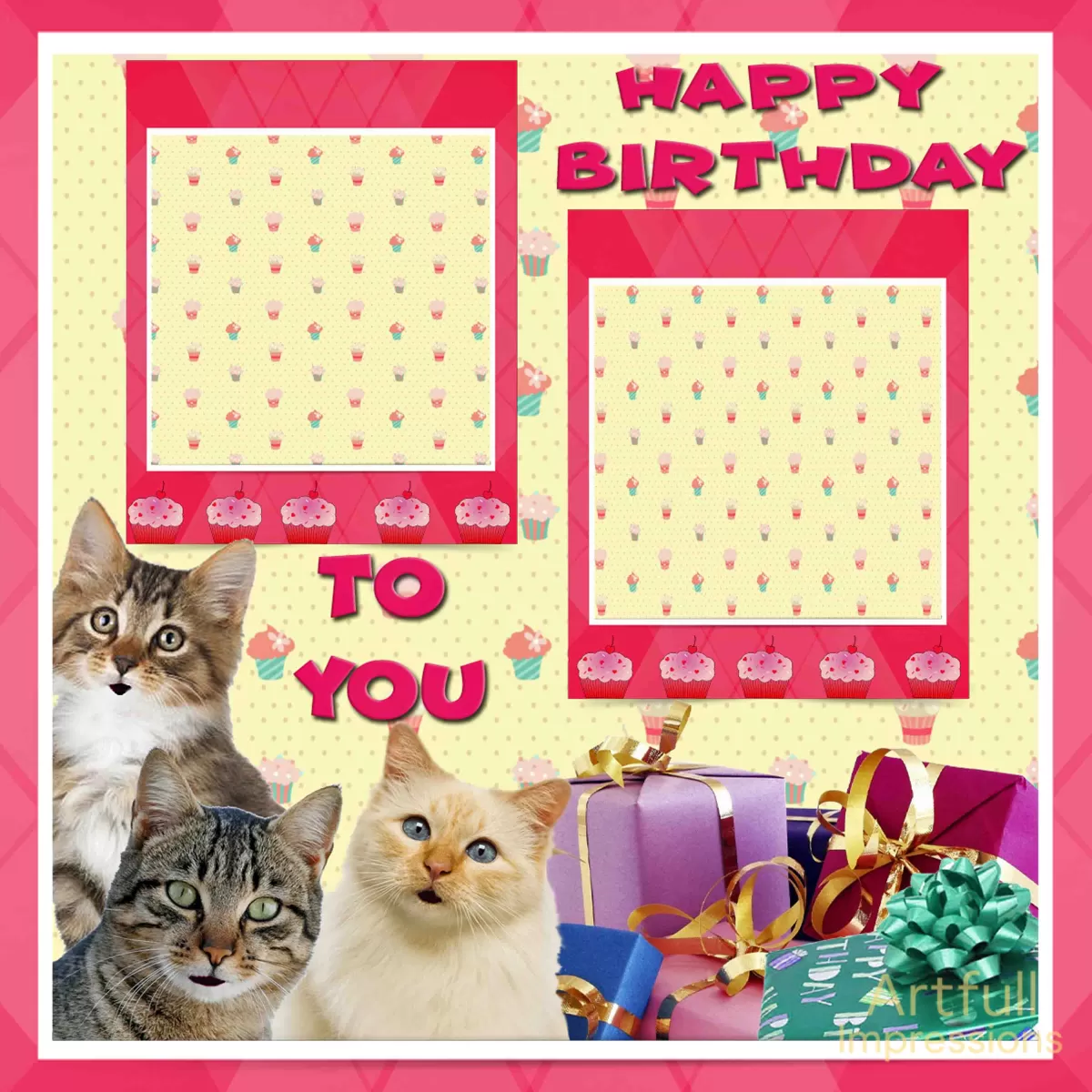 Cats Singing Happy Birthday