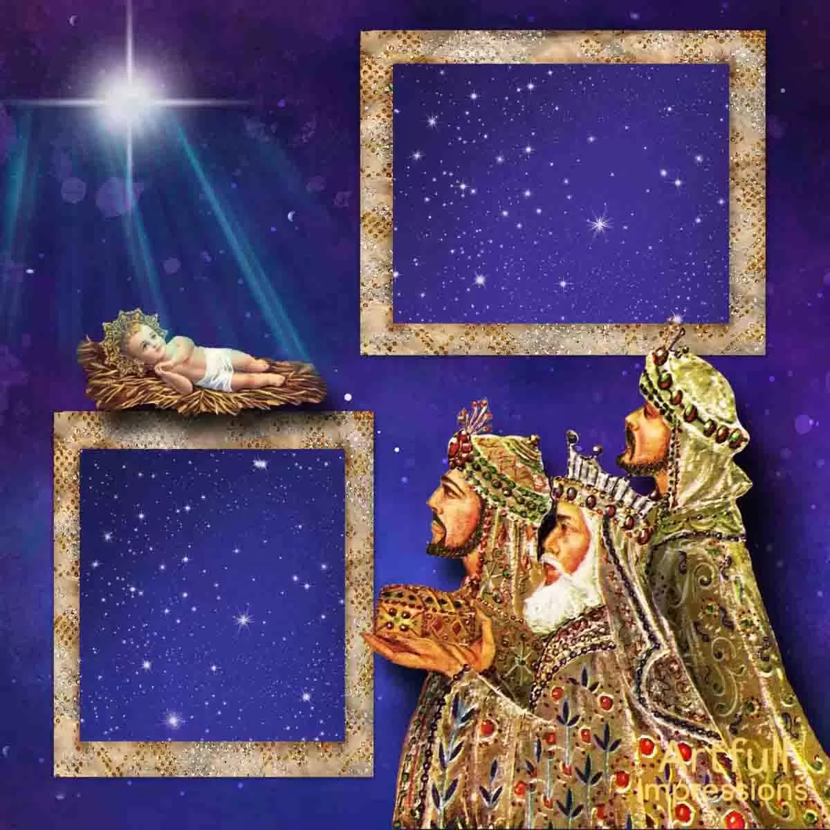 Wise Men’s Journey Nativity