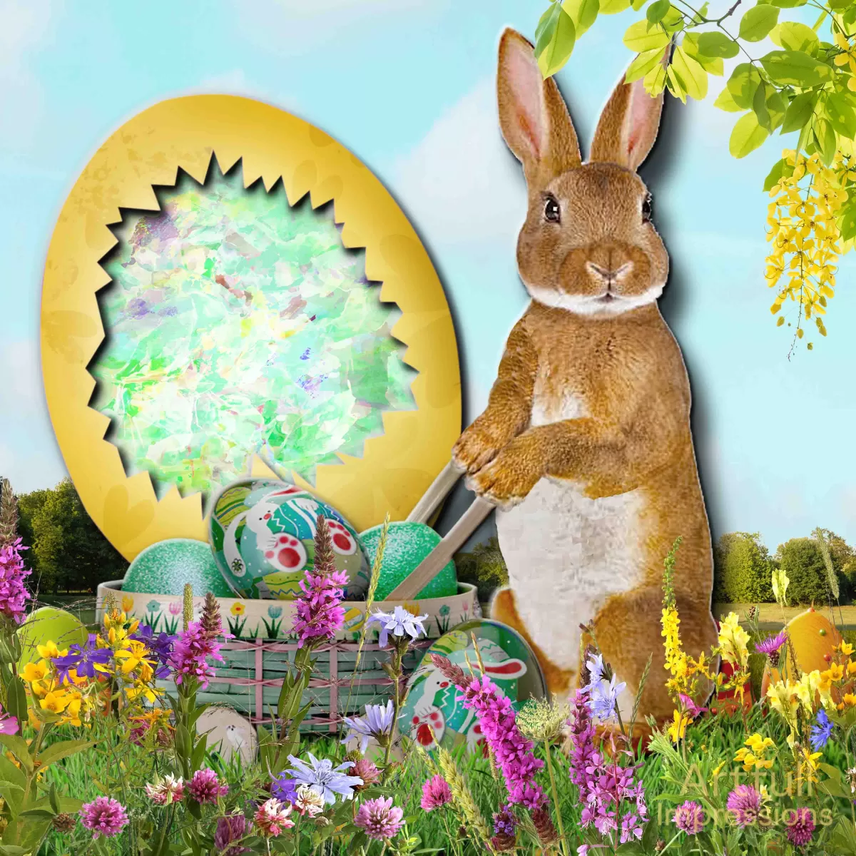 Meadow Magic Bunny & Eggs