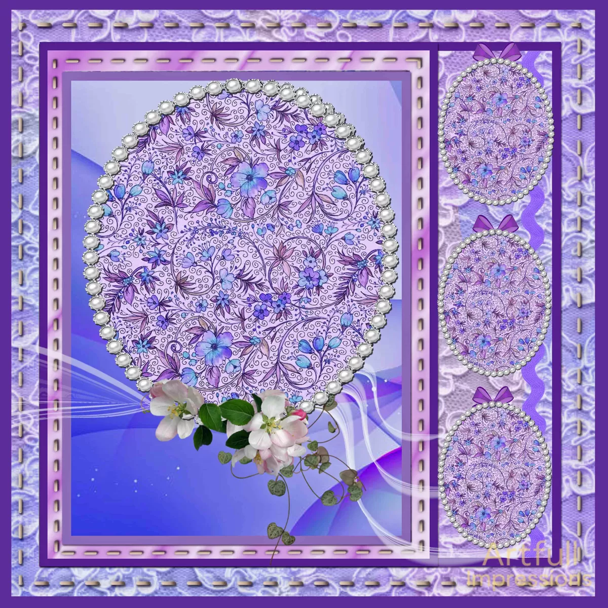 Lavender Lace & Dogwood for a Spring Collection