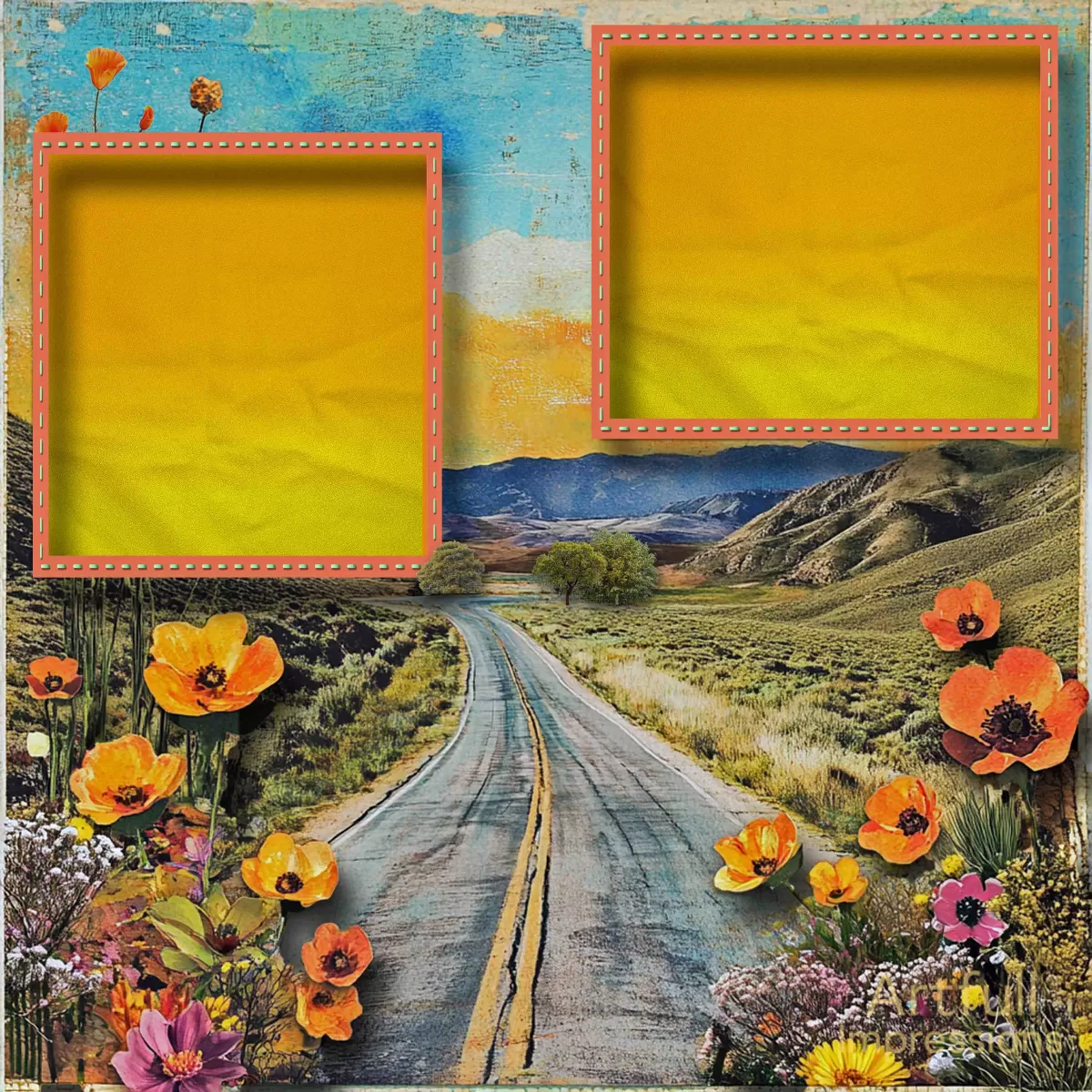 Scenic Golden Poppy Highway