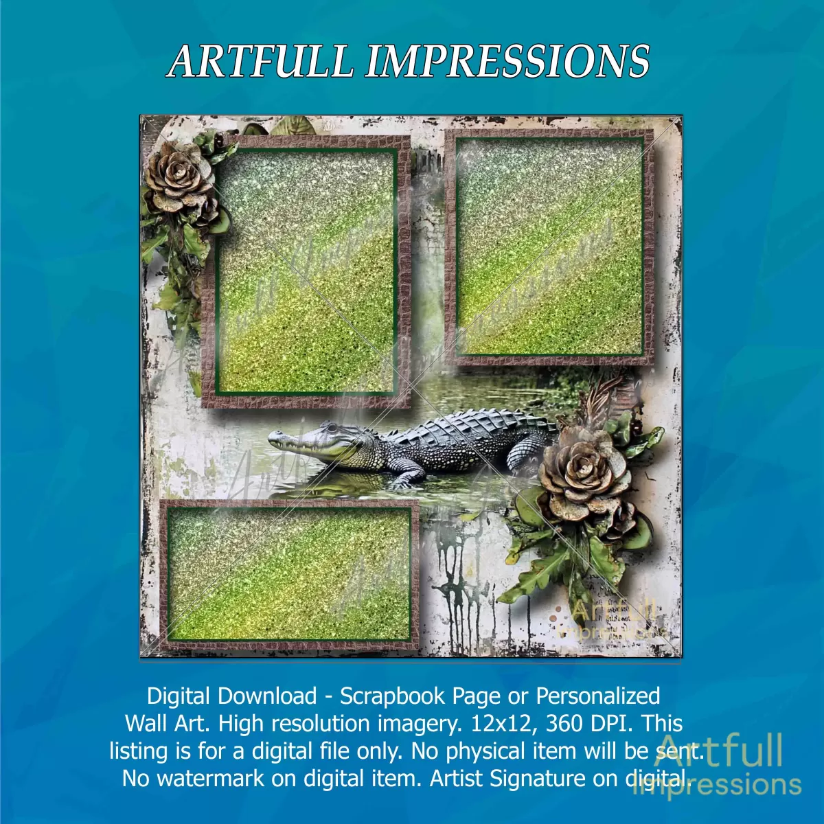 Swamp Alligator Adventure